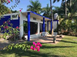 Steps to Secluded Beach Breakfast Included Private Room in Punta Perula, Hotel in Mezcales