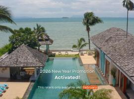 Beachfront 5Br Luxury Villa Sunsai Breakfast Incl, hotell i Nathon