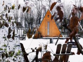 Scandinavisch boshuisje, viešbutis mieste Haarlo