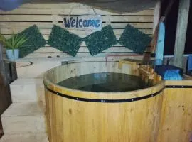 Vista hermosa del páramo alto Laguna Verde