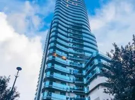 1-bedroom apartment in the Versace Tower downtown