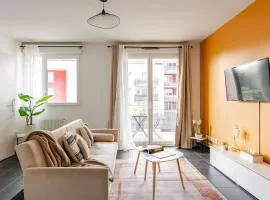 Cosy T2-Tram-Balcon-Parking Lyon
