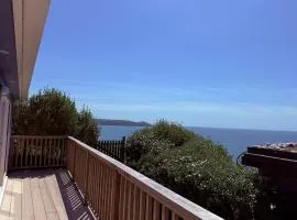Recently renovated beach shack with a view