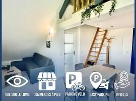 Loft renové avec Mezzanine - Vue sur le Loing - Commerces à pied