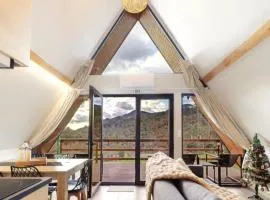 Chalés Luna In Rio A-Frame piscina privada Natureza & Tranquilidade no Minho