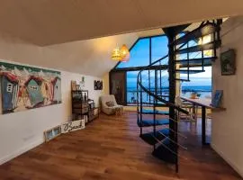 L'Ankr'Océan Loft Privé Terrasse Filante Front de mer Saint-Pierre