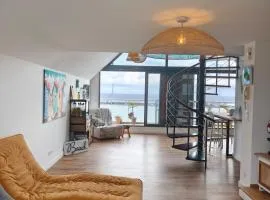 L'Ankr'Océan Loft Privé Terrasse Filante Front de mer Saint-Pierre