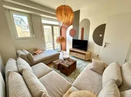 Family duplex with parking