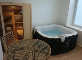 Appartement rénové 50M2 avec jardin commun et Parking privé