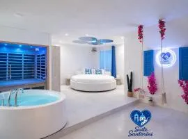 Suite romantique Santorini avec Balnéo & Sauna