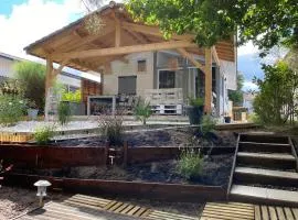 Chalet 5 personnes en forêt des Landes proche de l'océan