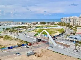 Appartement Marina d'Ashdod superbe vue mer