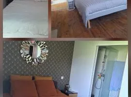 Chambre avec salle de bain privative