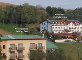 Vitalhotel Krainz mit Nebenhaus Familien Oase, alojamiento con onsen en Loipersdorf bei F&uuml;rstenfeld