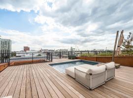 Montevideo Penthouse, hotell i Antwerpen