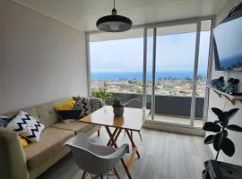 2 dormitorios 2 baños con vista al mar y estacionamiento