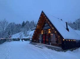 Riverside A-frame, hotel di Borsa