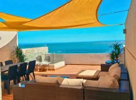 Concón - Terraço com vista para o mar