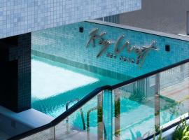 Apartamento alto padrão com 2 suites e piscina, hotel in Bombas