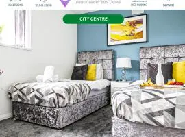 Central Leamington Spa House with Free Parking, Fast Wifi, Smart TV with Free Netflix and Garden by Yoko Property