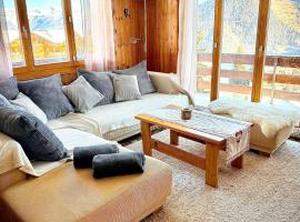 Appartement au pied des télécabines, hotel en La Tzoumaz
