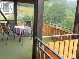 Ruhige Waldrandlage- Ferienwohnung Lauterbachblick