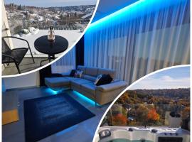 Gamma Apartmanok &eacute;s Jakuzzi, hotel dengan tab panas di Miskolctapolca