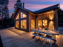 Grønnsted 8p With Bathtub Hot Tub, Hotel in Vradal