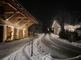 Chalet Vinzenz, Bildstein- mit privatem Ski- und Fahrradraum，比爾的斯坦的飯店
