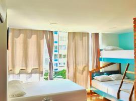 Apartaestudios coral del rodadero - cerca al mar, hotel in Gaira