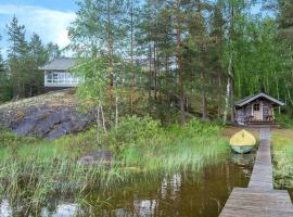 Holiday Home Saimaanhovi by Interhome, hotel v destinaci Hauhola