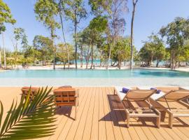 ISLAND CENTER POINT, overnatningssted i Koh Rong Samlon