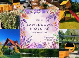 LAWENDOWA PRZYSTAŃ - dom nad rzeką - Brenna, 10 osób, sauna, balia z jacuzzi, ogród, plac zabaw