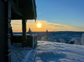 Family Cabin With Panoramic Views In Aurdals&aring;sen, hotel com spa em Aurdal