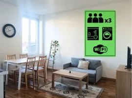 Appartement calme et spacieux Proche Lille