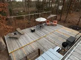 Barn Door Themed Garvan Gardens Blue Bungalow