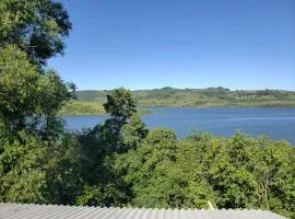 Cabana Sítio Casa beira do lago Concórdia - SC