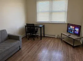 Private one-bedroom one-bathroom apartment with private street entrance in convenient area