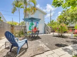 1 Mi to Lake Worth Beach Studio with Shared Patio