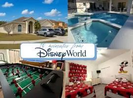Fun Disney Oasis Pool House with Spa Game Room Kids Playground and 10 min from Disney