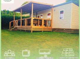 Houlgate- 216 - Mobilhome premium 6 personnes Camping 5 étoiles - Séjour Normandie - Paris Eure Gestion, hotel i Houlgate