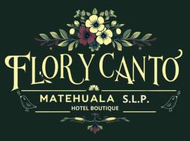 Flor y Canto Hotel, hotel em Matehuala