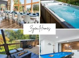 Large Chalet Hideaway - Hottub-SwimSpa - Sauna