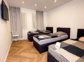 Ruhr Business Apartments Essen Apartment mit 5 Einzelbetten Privat Parkplatz