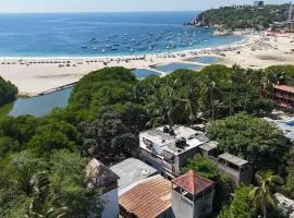 Casa Iguanas, ubicación inmejorable en la bahia principal