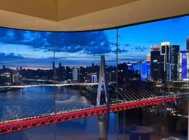 云端高空江景酒店-重庆解放碑洪崖洞店