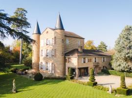 Château de Bissieux、シャティオン・シュル・シャラロンヌのホテル