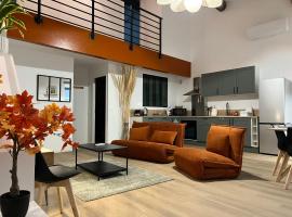 Loft spacieux 8pers à 300m Canal du midi Garage pour Voiture & Vélos Capestang, hotel a Capestang