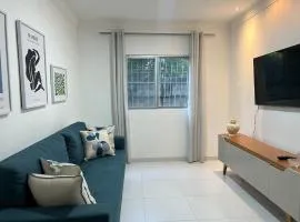 Apartment 850 meters from the beach and 800 meters from the mall