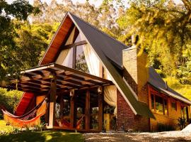 Relaggio Chalet Encantado - Cristo Protetor โรงแรมในEncantado